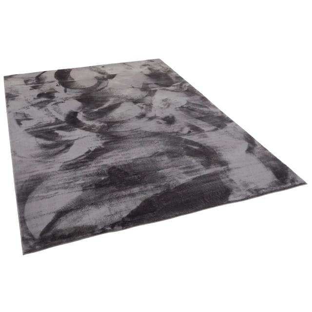 Pergamon Luxus Super Soft Fellteppich Pearl Anthrazit 140x200cm