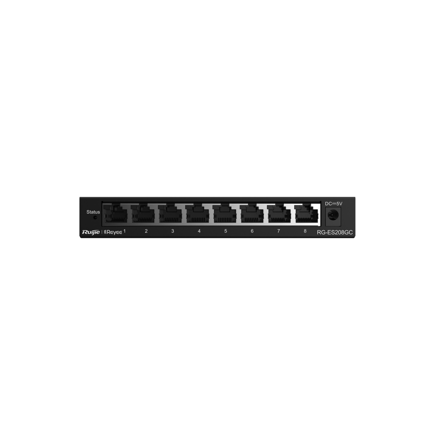Ruijie Networks Rg-es208gc Netzwerk-switch Managed L2 Gigabit Ethernet (10/100/1000) Grau