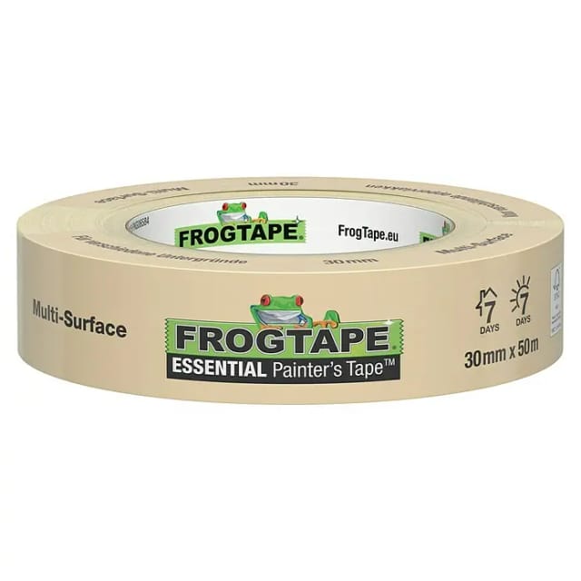 FrogTape Feinkrepp-Malerband Essential 30 mm Länge 50 m