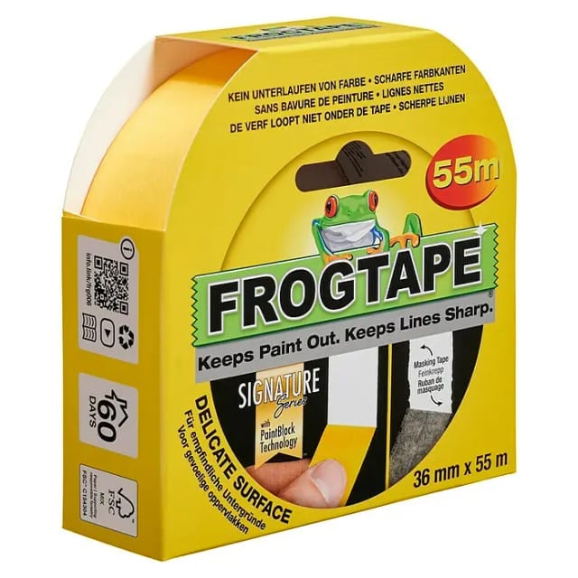 FrogTape Washi-Malerband Delicate 36 mm Länge 55 m