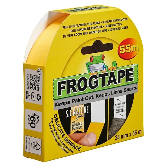 FrogTape Washi-Malerband Delicate 24 mm Länge 55 m