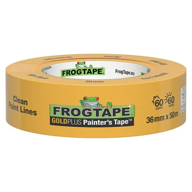 FrogTape Washi-Malerband Goldplus 36 mm Länge 50 m