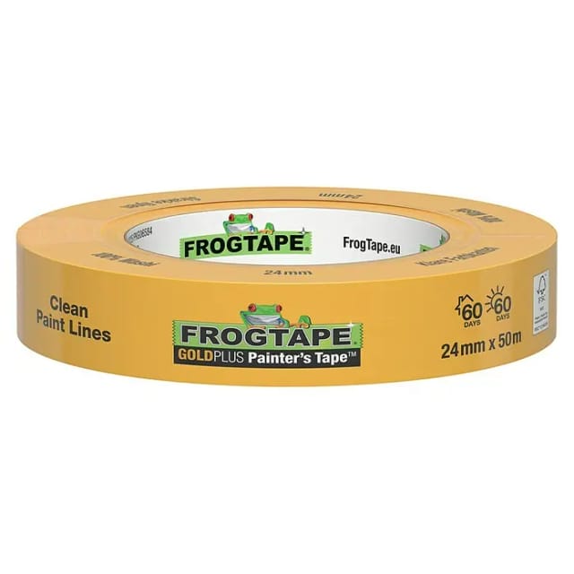FrogTape Washi-Malerband Goldplus 24 mm Länge 50 m