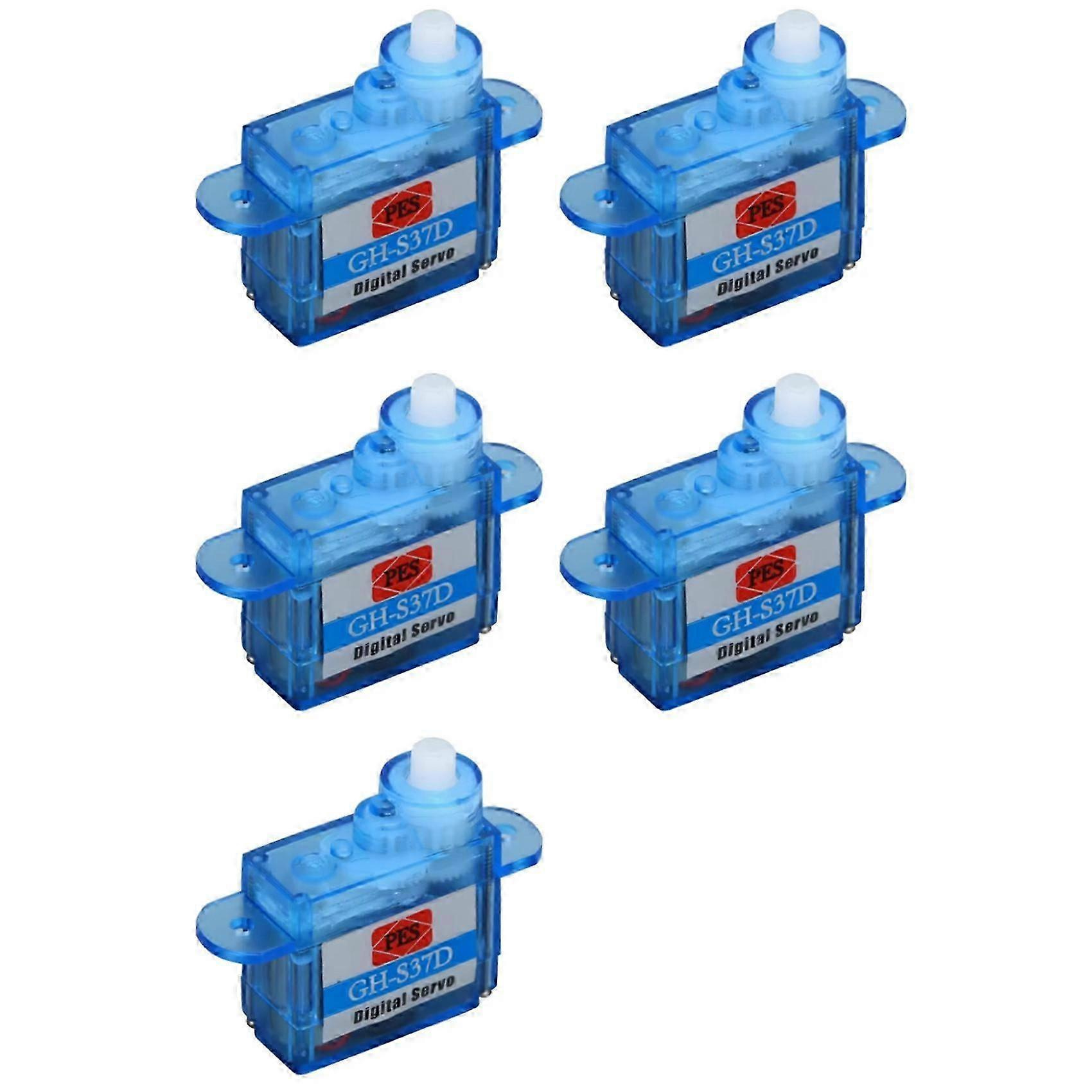 5x Gh-s37d Gh-s43d Digitaler Servomotor 3,7 G 4,3 G Mini-mikroservo, Kompatibel Mit Rc-flugzeugen, Hubschraubern, Lkws, Booten, Autos Und Robotern – Jxlgv