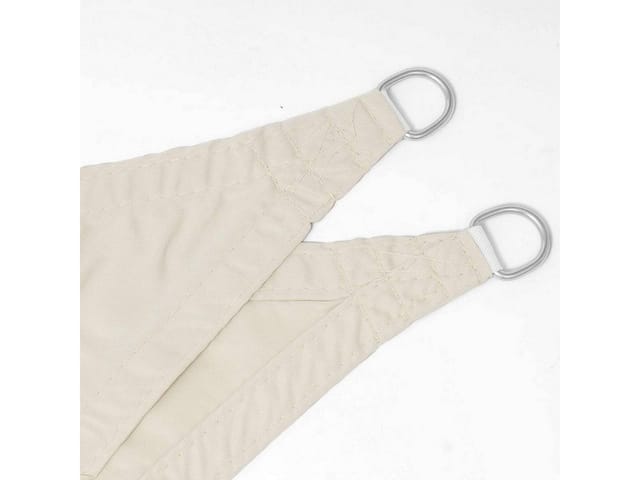 WOLTU Sonnensegel Sonnenschutz PES Windschutz UV Schutz Creme 2x4 m