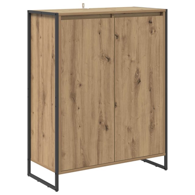 vidaXL Schuhschrank Kunsthandwerk Eiche 79 x 36 x 100 cm Holzwerkstoff 886467
