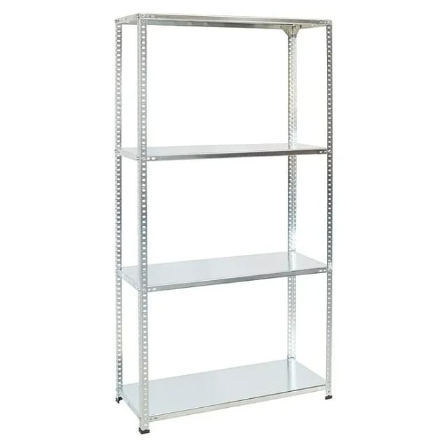 Ar Shelving Schraubregal Verzinkt 150 x 60 x 40 cm 4 Böden 100 kg