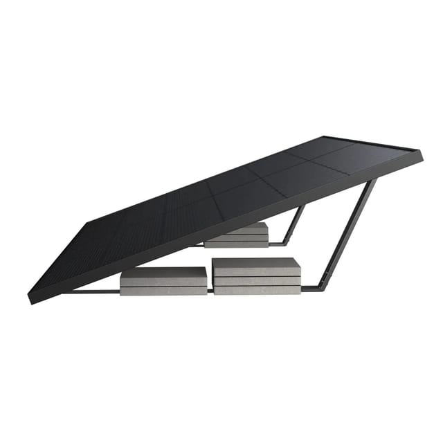 Anker Solix Solarmodulhalterung für Flachdach & Garten für 2 Panels