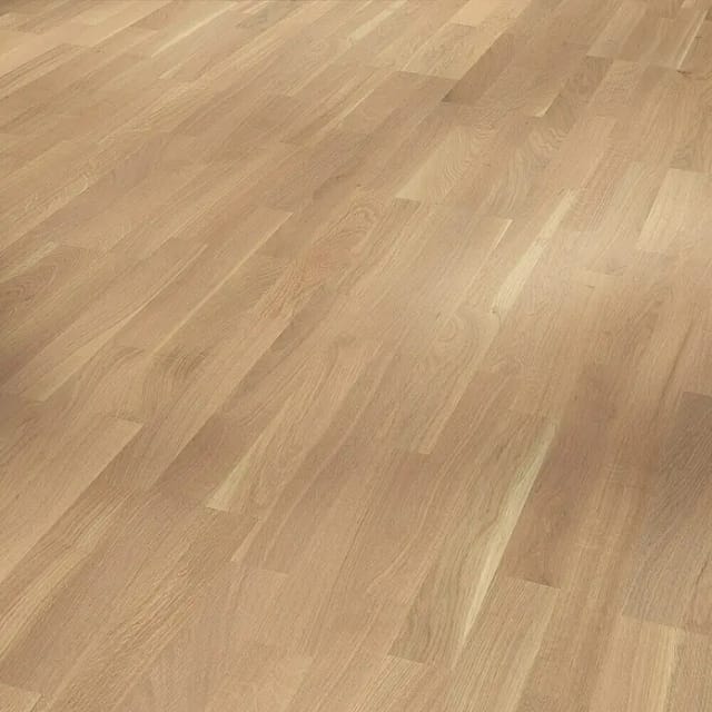 Parador Parkett Basic 11-5 Rustikal Schiffsboden Eiche Weiß matt 220 cm