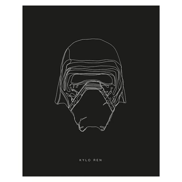 Komar Wandbild Star Wars Kylo 50 x 70 cm