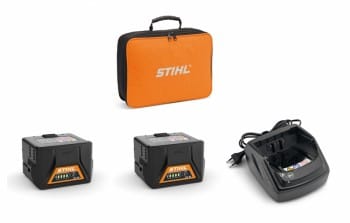 STIHL Akku-Tragetasche mit 2x Akku AK 10 und Ladegerät AL 101
