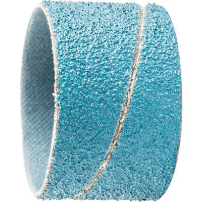 PFERD TOOLS Zirkon Schleifhülse GSB Zylindrisch Ø 38x25 mm Z60 für hohen Abtrag auf Stahl