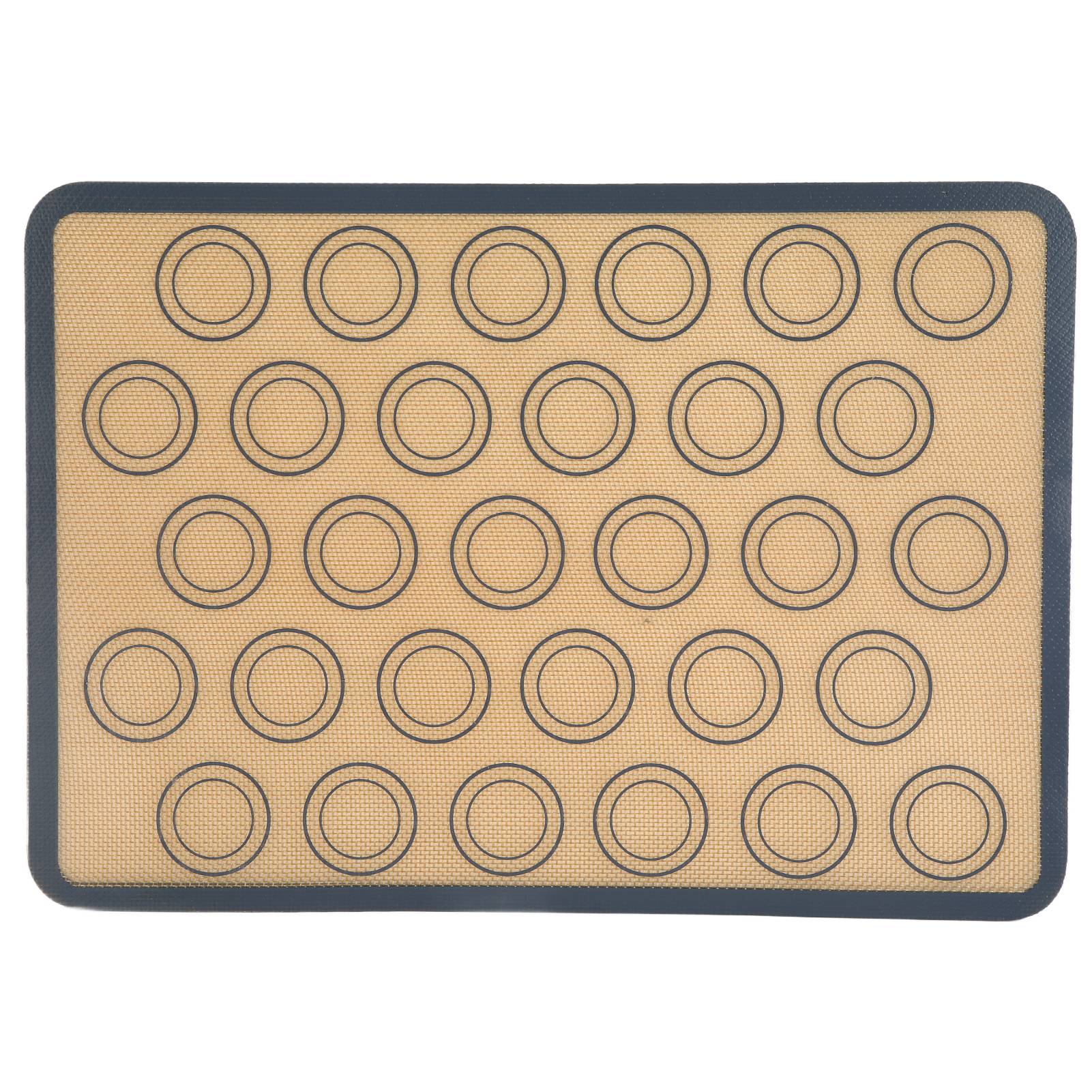 Antihaftbeschichtete Und Hitzebeständige Backmatte Aus Lebensmittelechtem Silikon Und Fiberglas, Ideal Für Gebäck, Pizza Und Brot.
