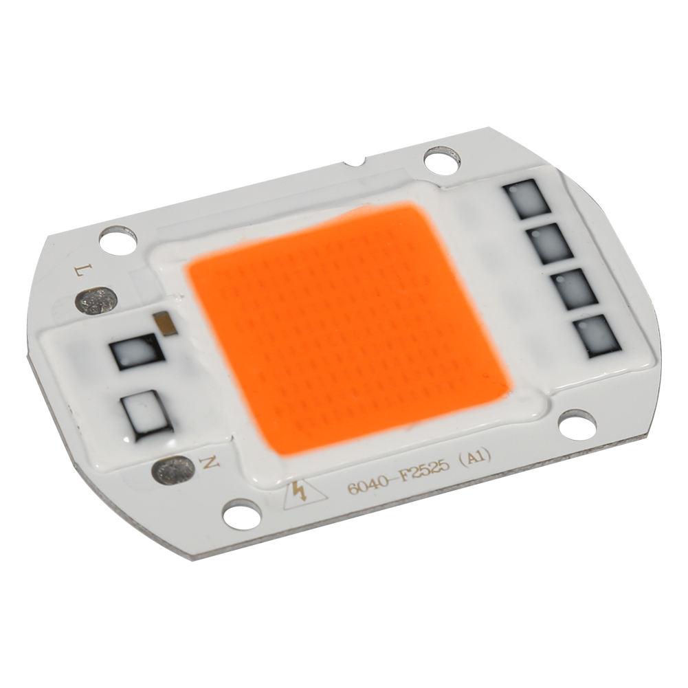 50w Vollspektrum Cob Led-pflanzenlampe, Warmweiß, Für Hydroponische Gartenpflanzen.