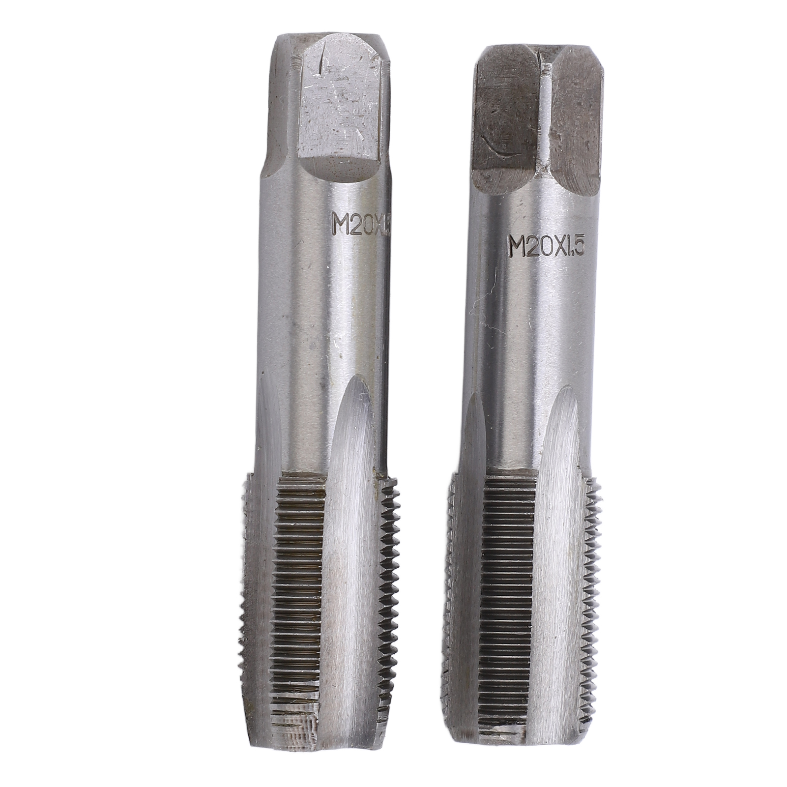 2 Gewindebohrer Mit Geraden Nuten Aus Schnellarbeitsstahl, Standard-handgewindebohrer M20x1,5