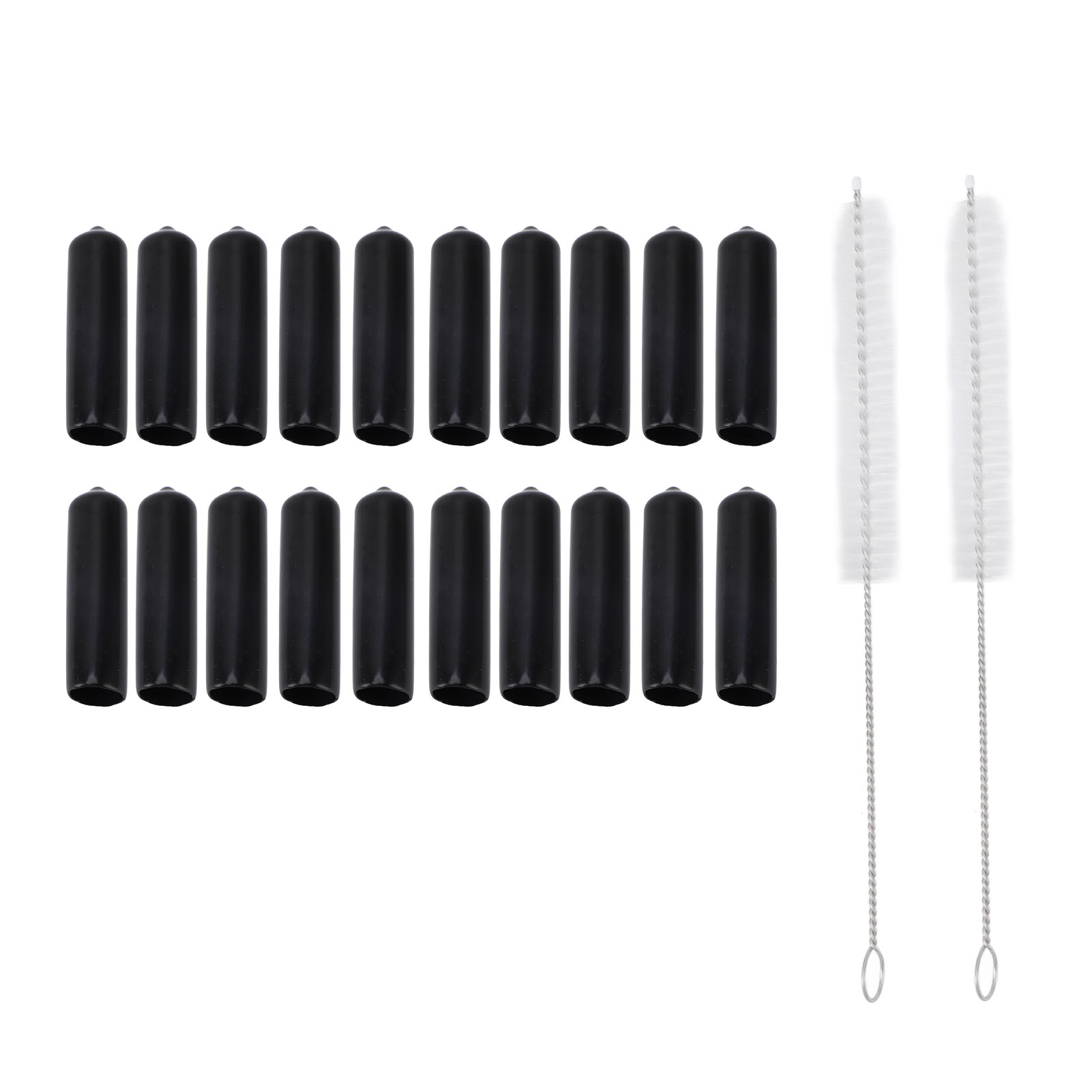 Set Mit 20 Professionellen Staubschutzkappen Für Bierzapfhähne, Inklusive Bürsten.