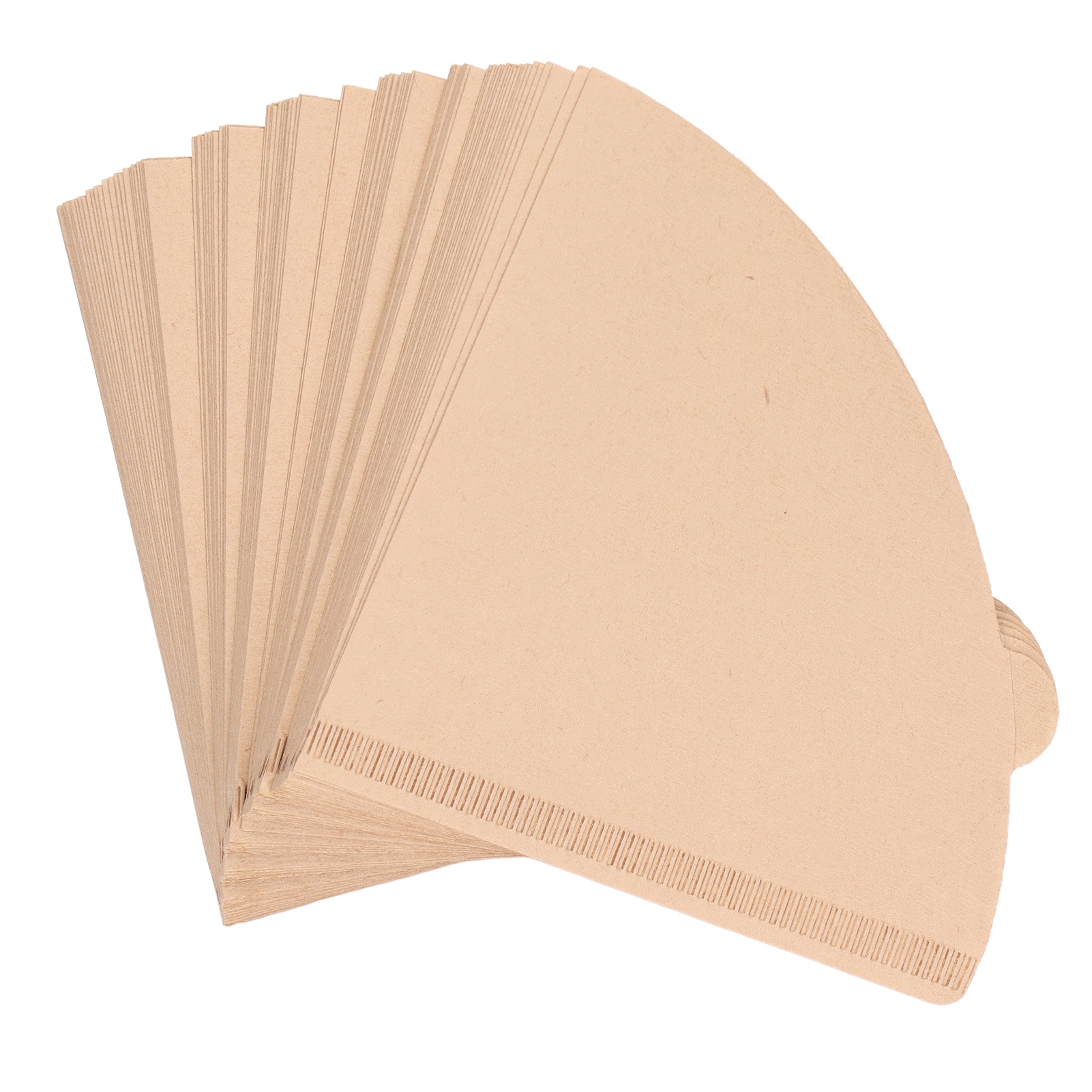 Packung Mit 100 Einweg-kaffeefiltern Aus Papier, Konisch, Naturzubehör V60, 12 X 11,6 X 4 Cm / 4,7 X 4,6 X 1,6 Zoll