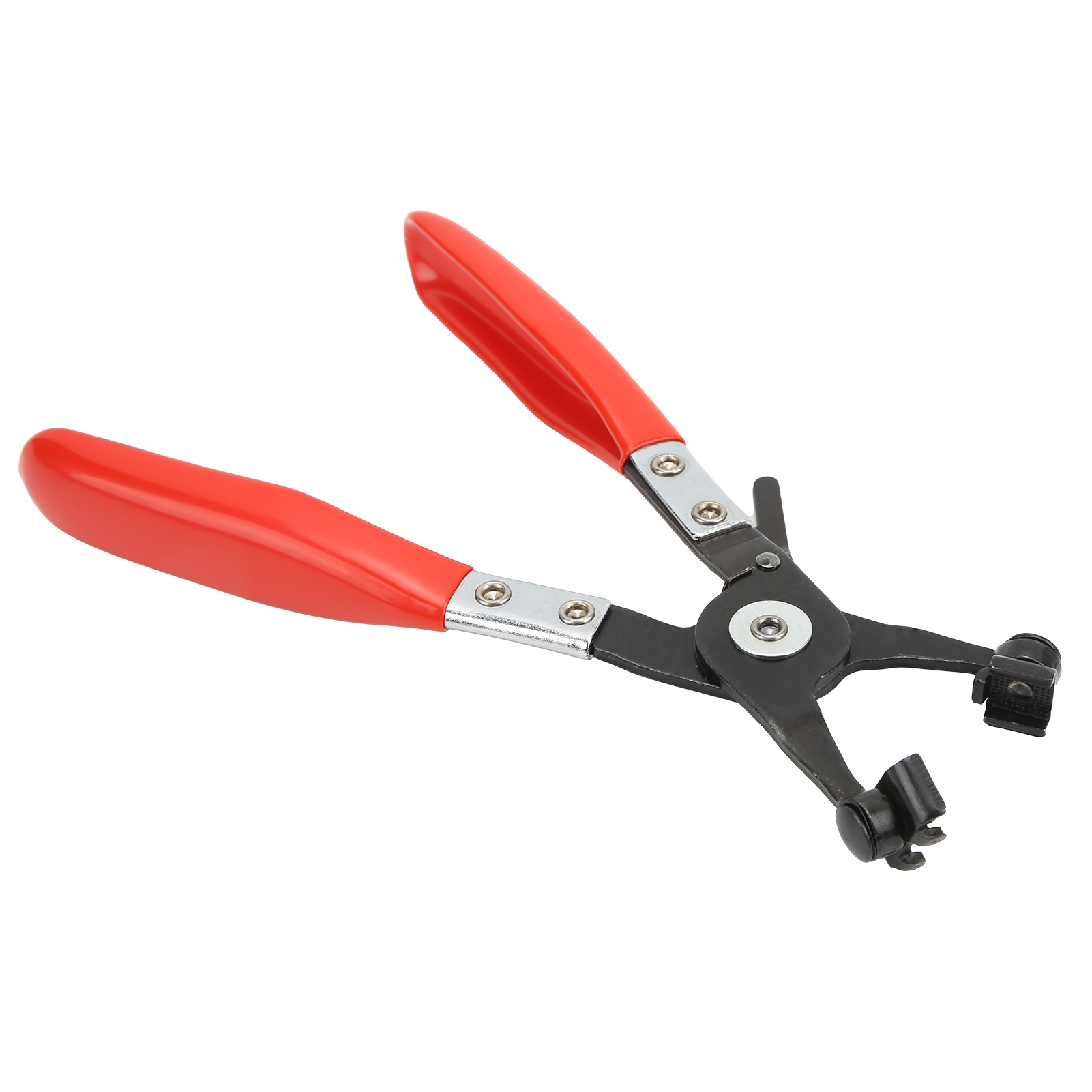 Schlauchschellenzange, 21,8 Cm (8,6 Zoll), Schwenkbar, 3-backen, Pvc-griff, Rostfrei, Robustes Reparaturwerkzeug
