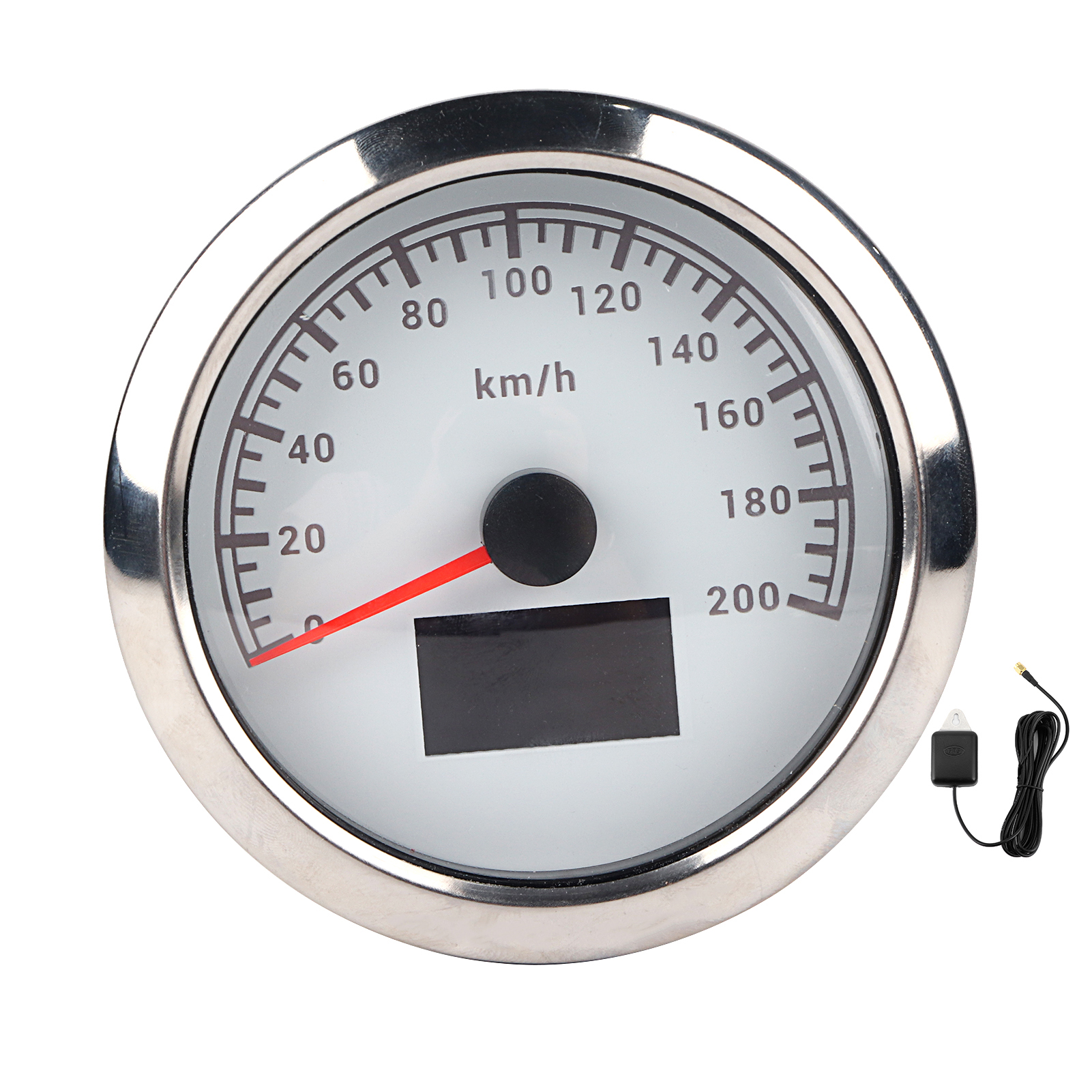 3-in-1-gps-tachometer, Drehzahlmesser Und Zeigerinstrument, Wasserdicht Nach Ip67, Zeigt Schwerpunkt, Tageskilometerzähler Und Gesamtkilometerzähler Für Pkw, Lkw Und Boote An, 9–32 V Dc