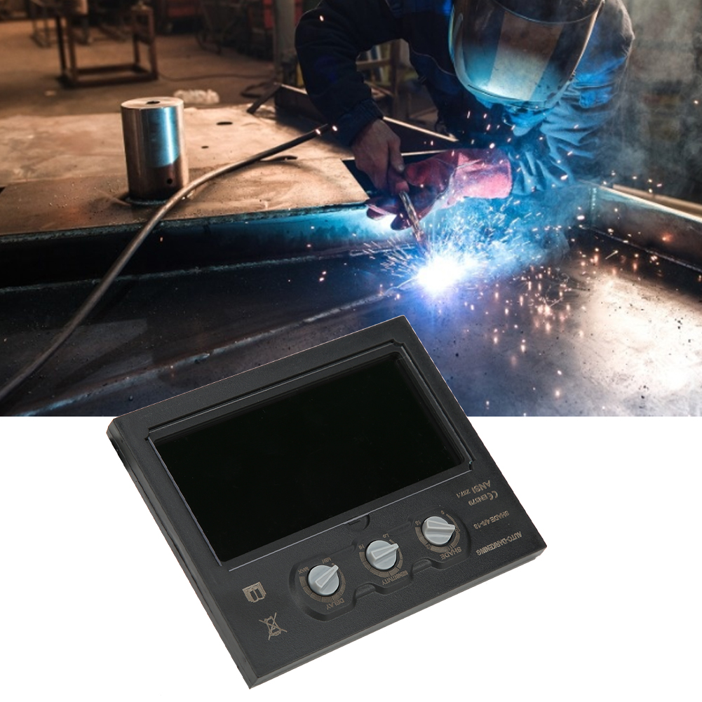 Automatisch Abdunkelnde Solarschweißlinse, Lcd-bildschirm, Kleine Dimmplatte, Helmersatz