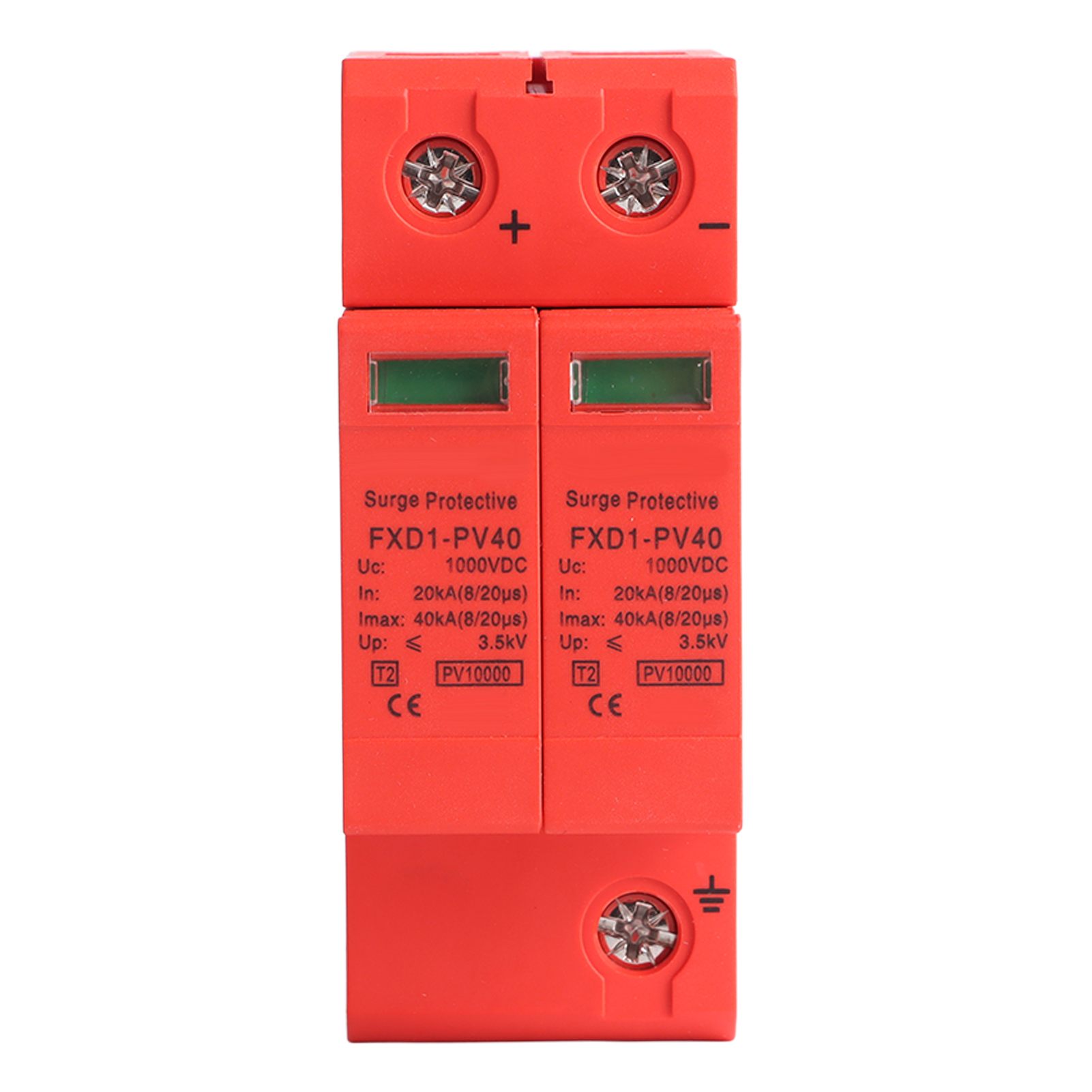 2p Dc 1000v 40ka Photovoltaik-überspannungsschutzgerät Für Elektronische Geräte
