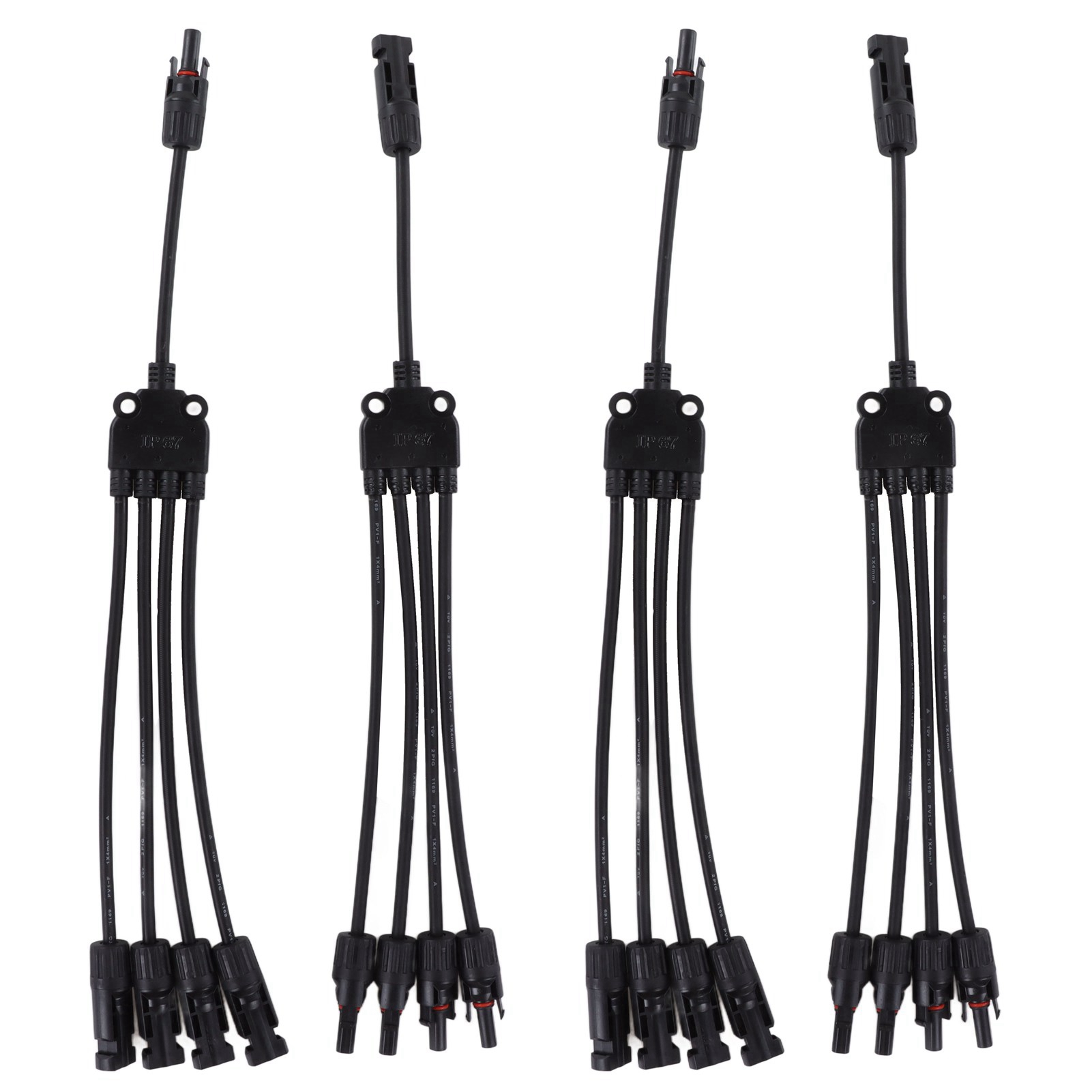 Parallele Y-förmige Photovoltaik-adapterkabel Für Solarmodule, Stecker Und Buchse, Ip67, 1000 V Dc, Lty4