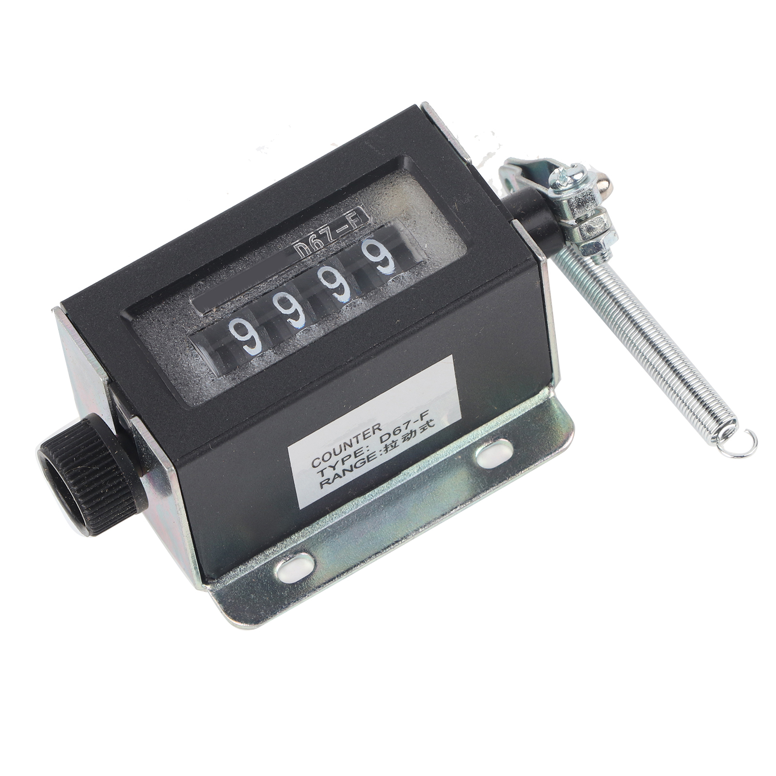 Mechanischer Zähler, Tragbarer Klickzähler, Pull-pull-druckmaschine