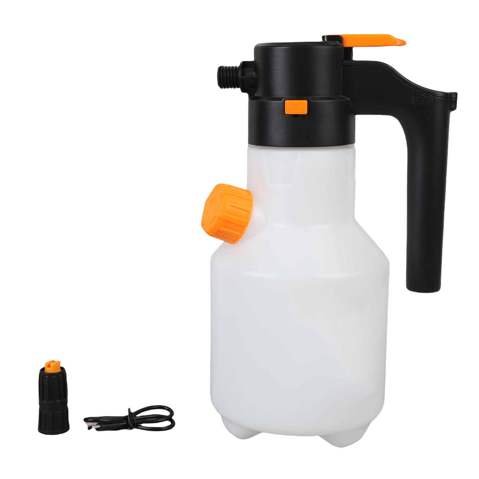 2l Hochdruck-schaumsprühgerät Mit Usb-anschluss, Wiederaufladbar, Für Autowäsche, Haus- Und Gartenreinigung (weiß)