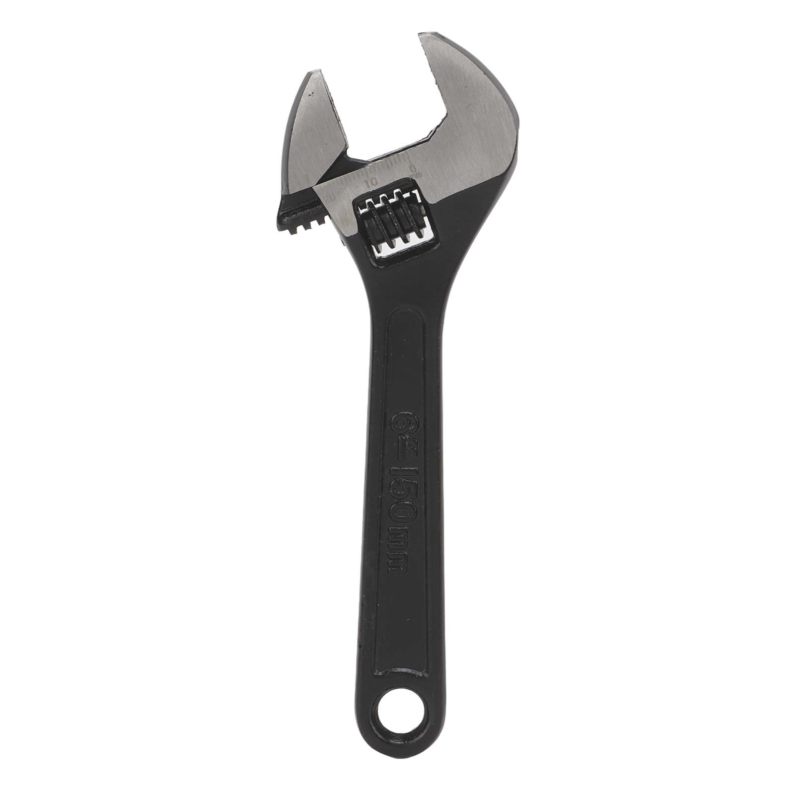 Verstellbarer Maulschlüssel 150 Mm (6 Zoll) Aus Stahl, Breitere Rändelung, Aufhängeloch, Für Den Professionellen, Privaten Und Industriellen Einsatz.