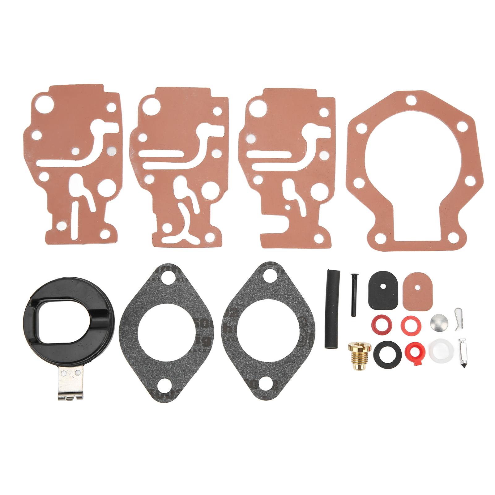 20-teiliger Vergaser-reparatursatz 0439073 Aus Verschleißfestem Metall, Abs Und Gummi Für Johnson Evinrude 6- Und 8-ps-motoren