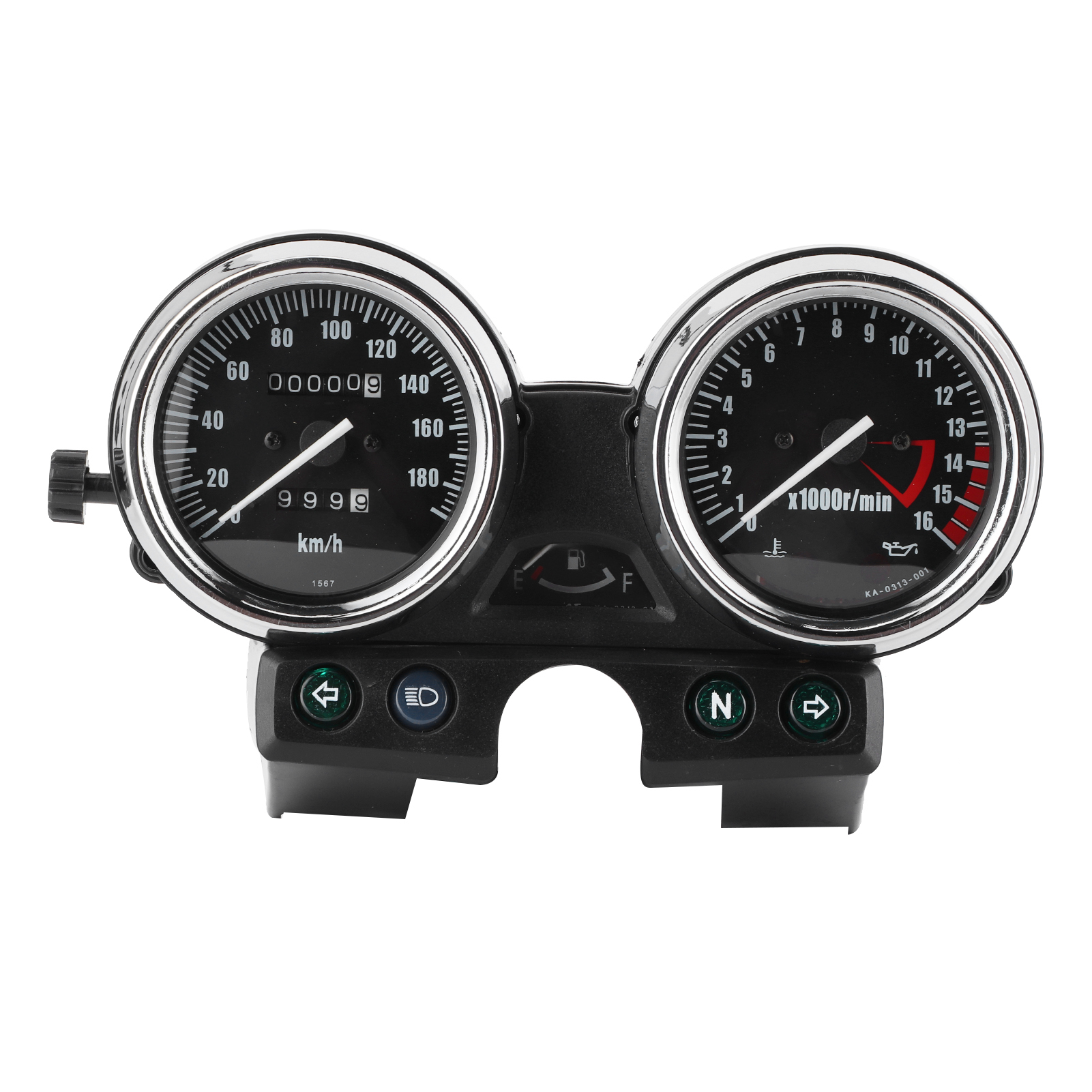 Motorrad-instrumenteneinheit (kilometerzähler, Tachometer, Drehzahlmesser) Kompatibel Mit Zrx400/750/1100 1994-1997