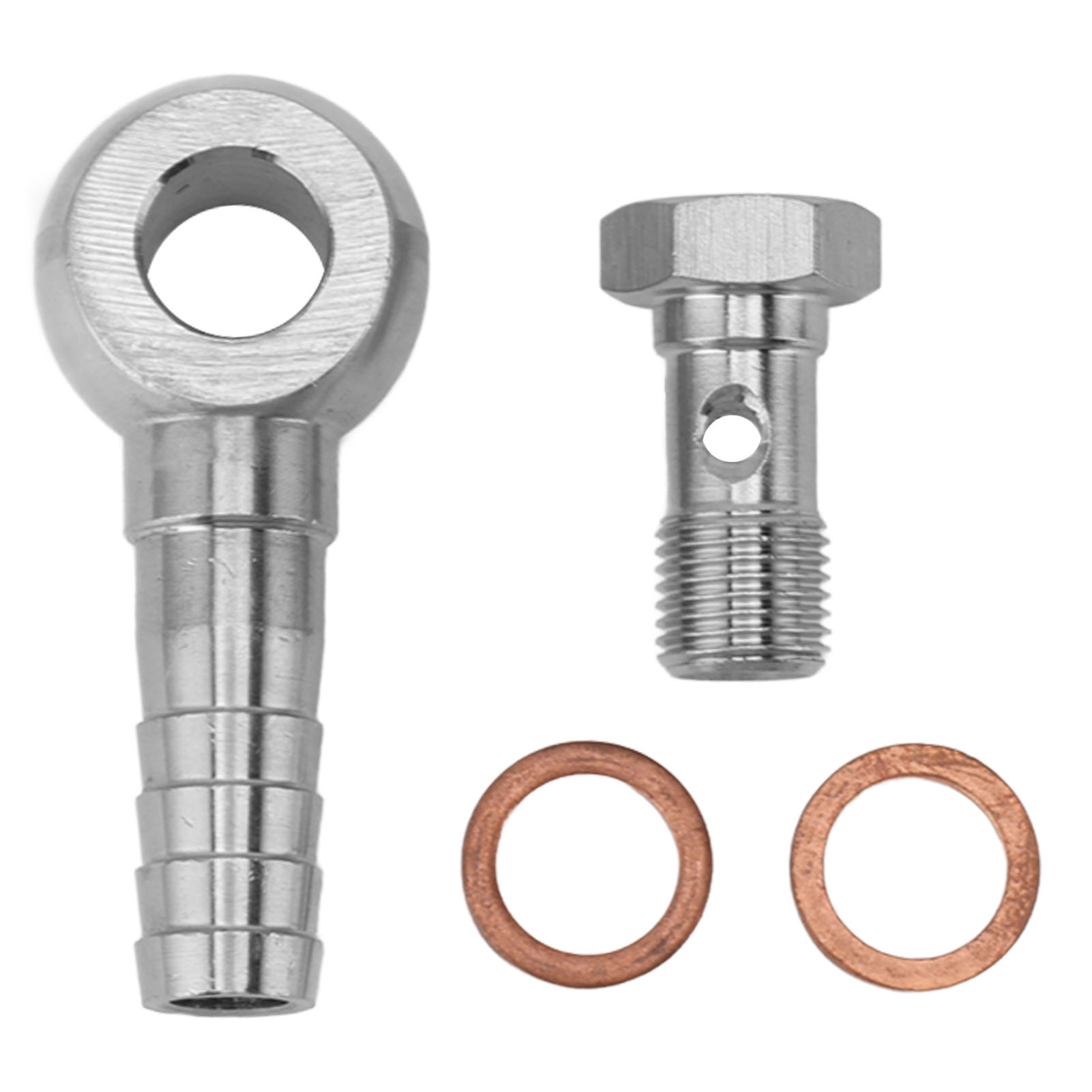 M10x1,0 Auf 1/4" Brems-banjo-anschlussadapter Mit Unterlegscheiben Für Rohrleitungsanschlüsse
