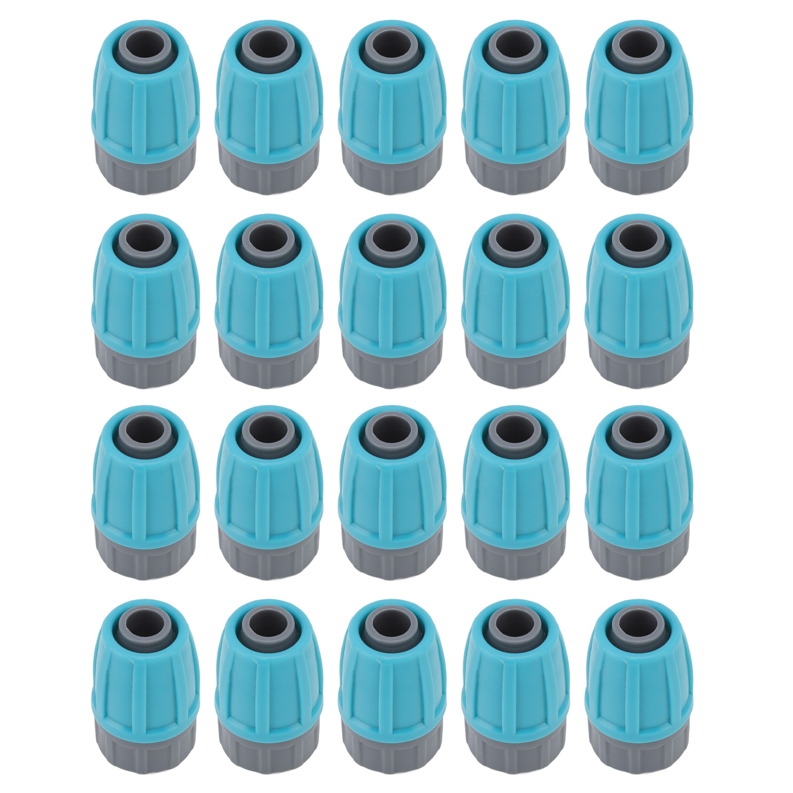 Packung Mit 15 Selbstsichernden Überwurfmuttern Für Bewässerungsrohre, 16 Mm, Aus Robustem Pe, Beständig Gegen Alterung Und Säuren, Umweltfreundlich.
