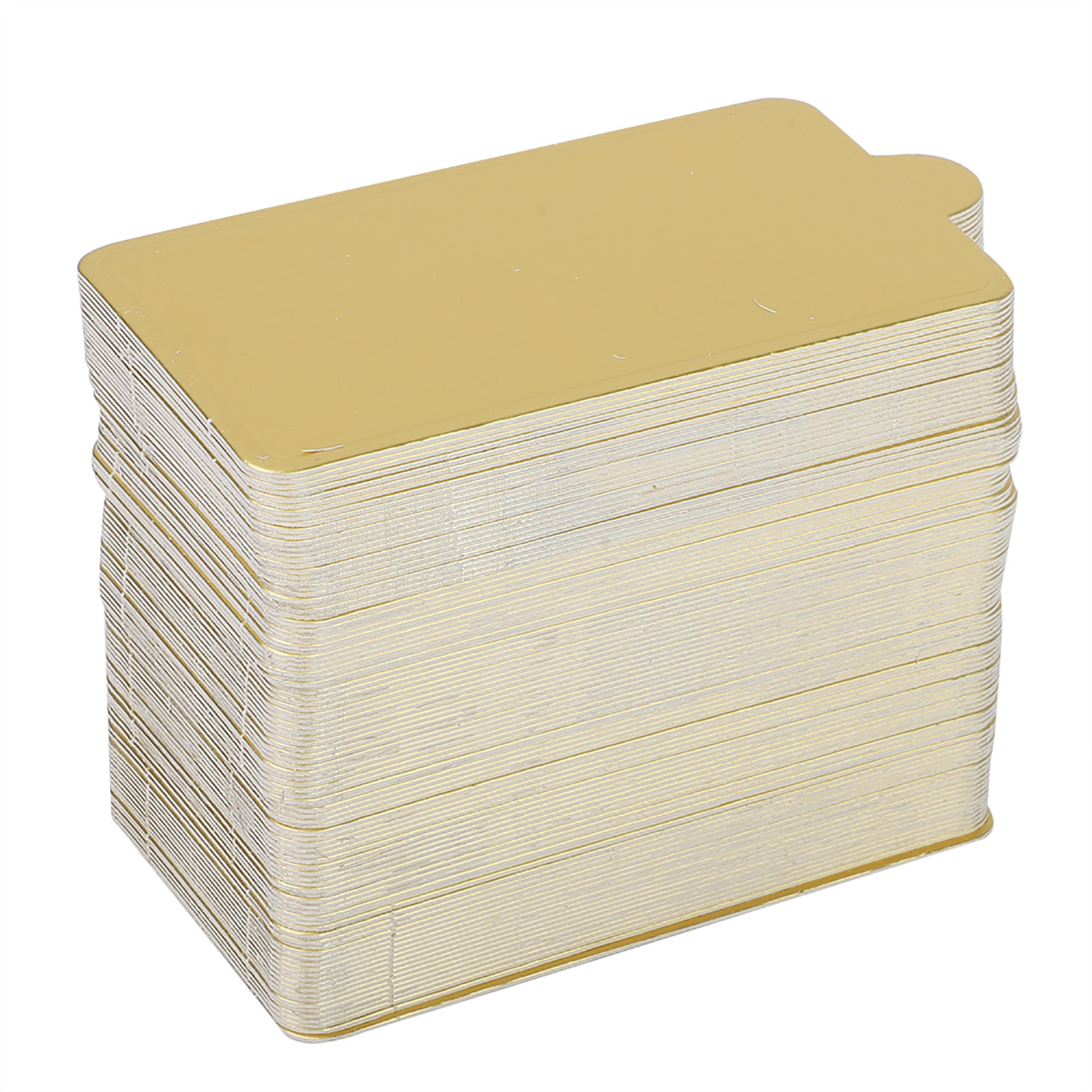 100 Goldene Papier-mousse-kuchenständer, Cupcake- Und Dessertdisplays Für Hochzeiten Und Geburtstage