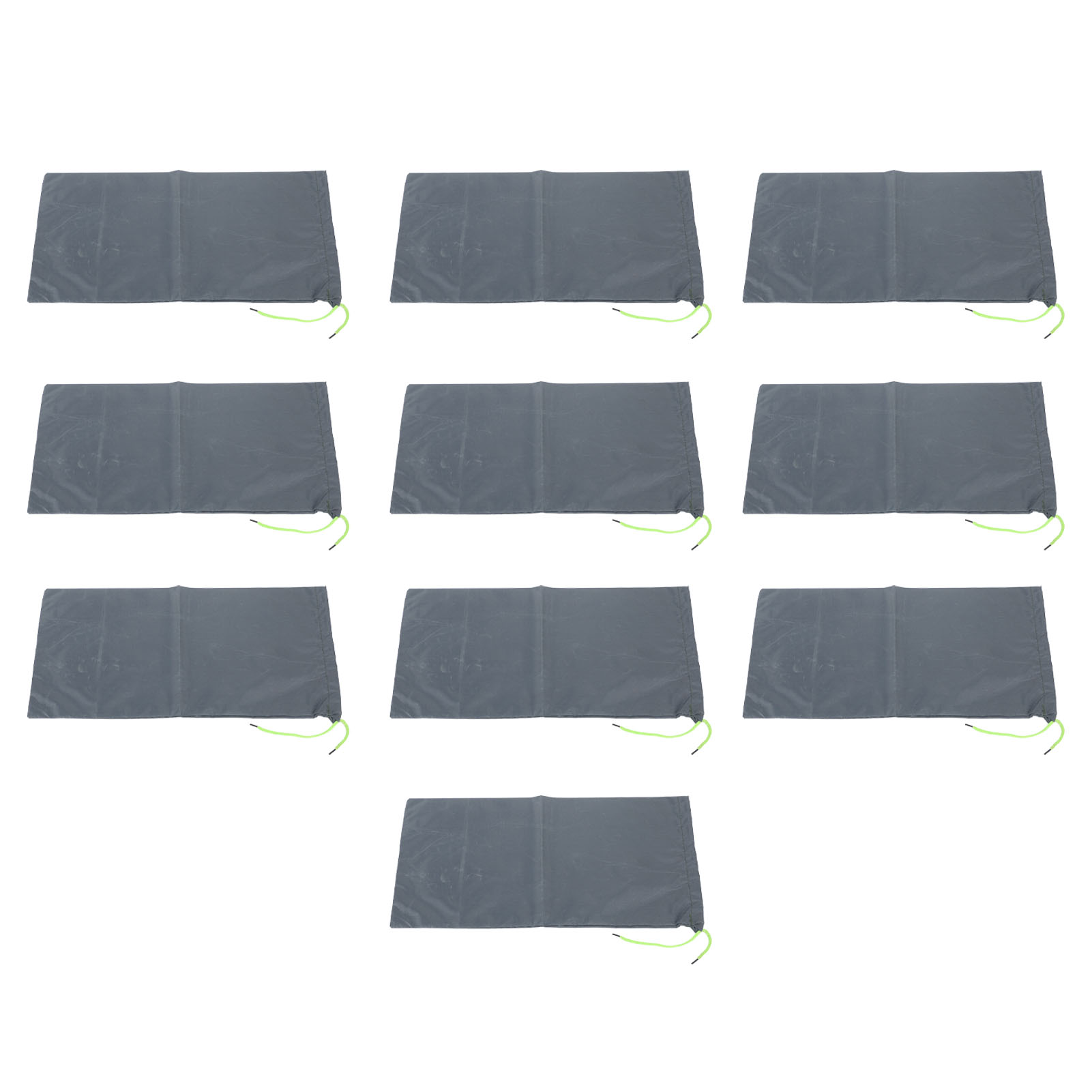 Packung Mit 10 Sandlosen Sandsäcken Mit Kordelzug, Polyester-hochwasserschutzbarrieren 25 X 50 Cm, Für Keller Oder Garage.