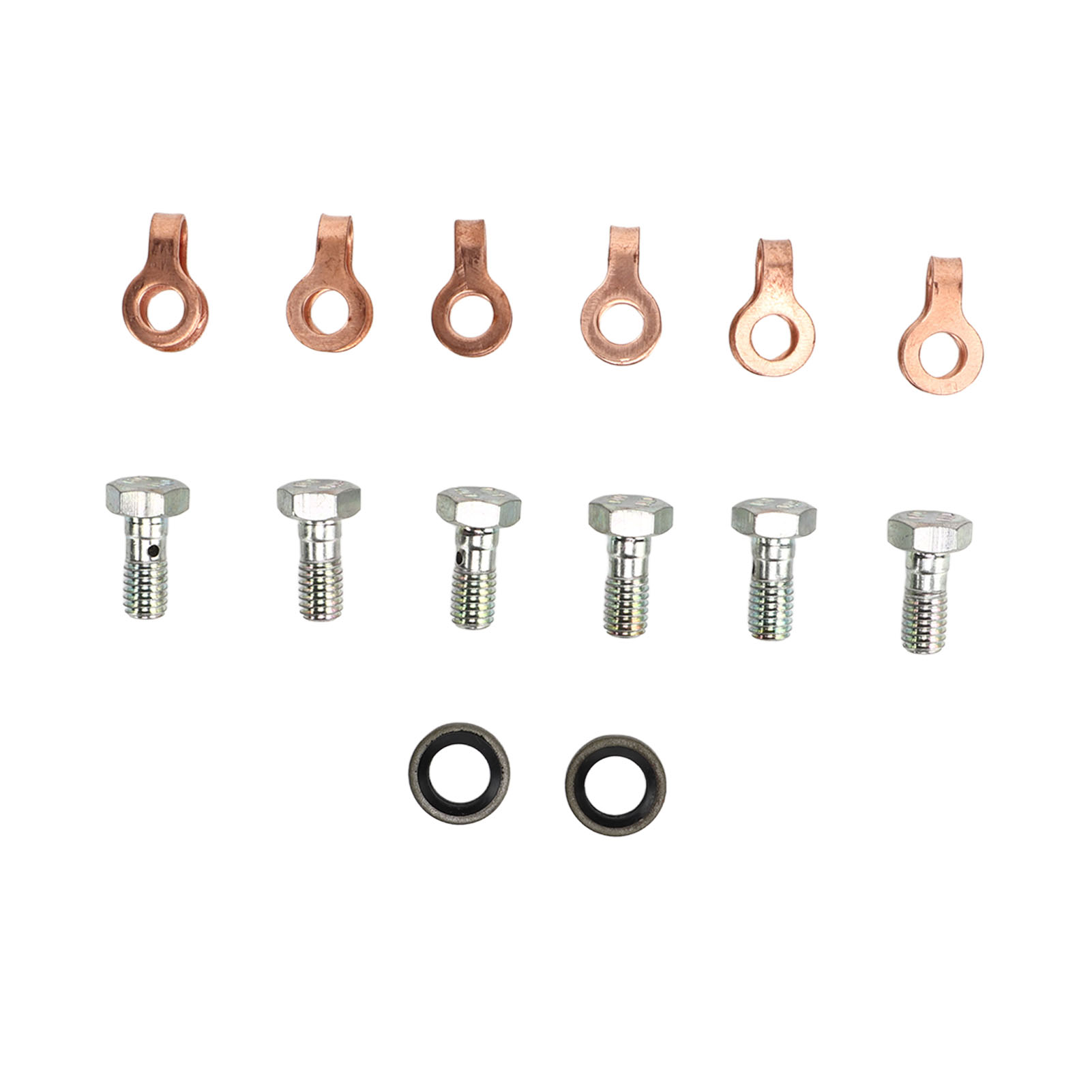 Hohlschraubensatz Für Die Kraftstoffrücklaufleitung 3905307, Kompatibel Mit Dodge Ram Cummins 12v 4bt, 6bt Und 6ct.