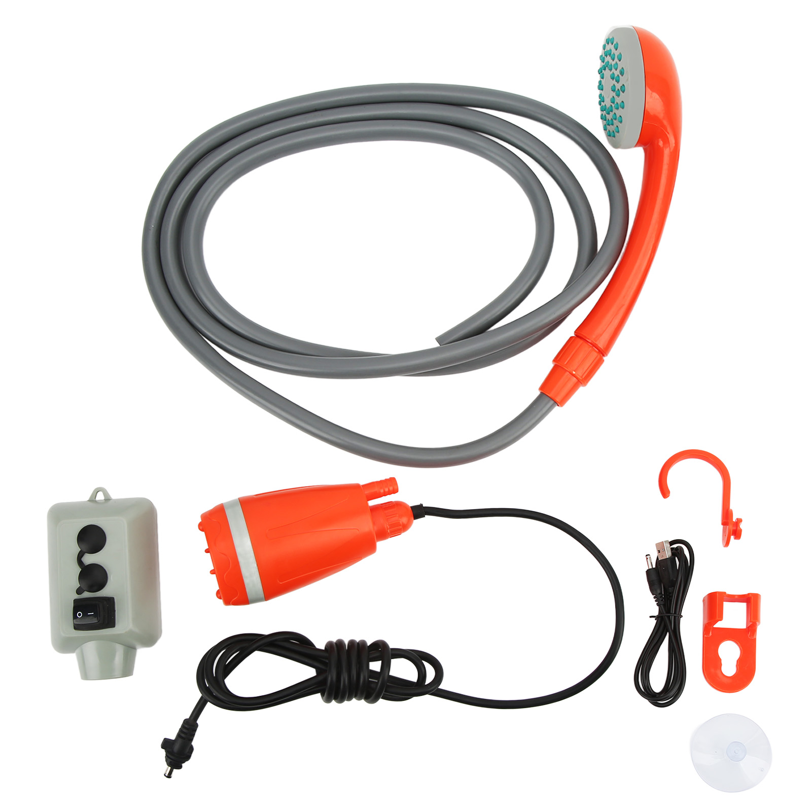 Tragbare Campingdusche Mit Usb-aufladung, Universell Einsetzbar Für Wohnmobile, Yachten Und Autos.