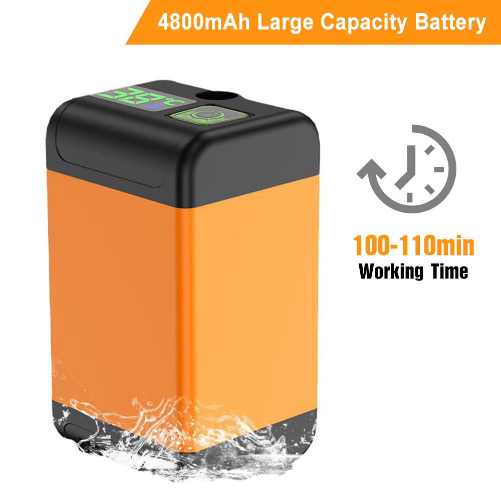 Tragbares Und Geräuscharmes Outdoor-duschset Mit Wiederaufladbarer Usb-elektropumpe Zur Reinigung Zu Hause, Beim Camping Und Auf Reisen.