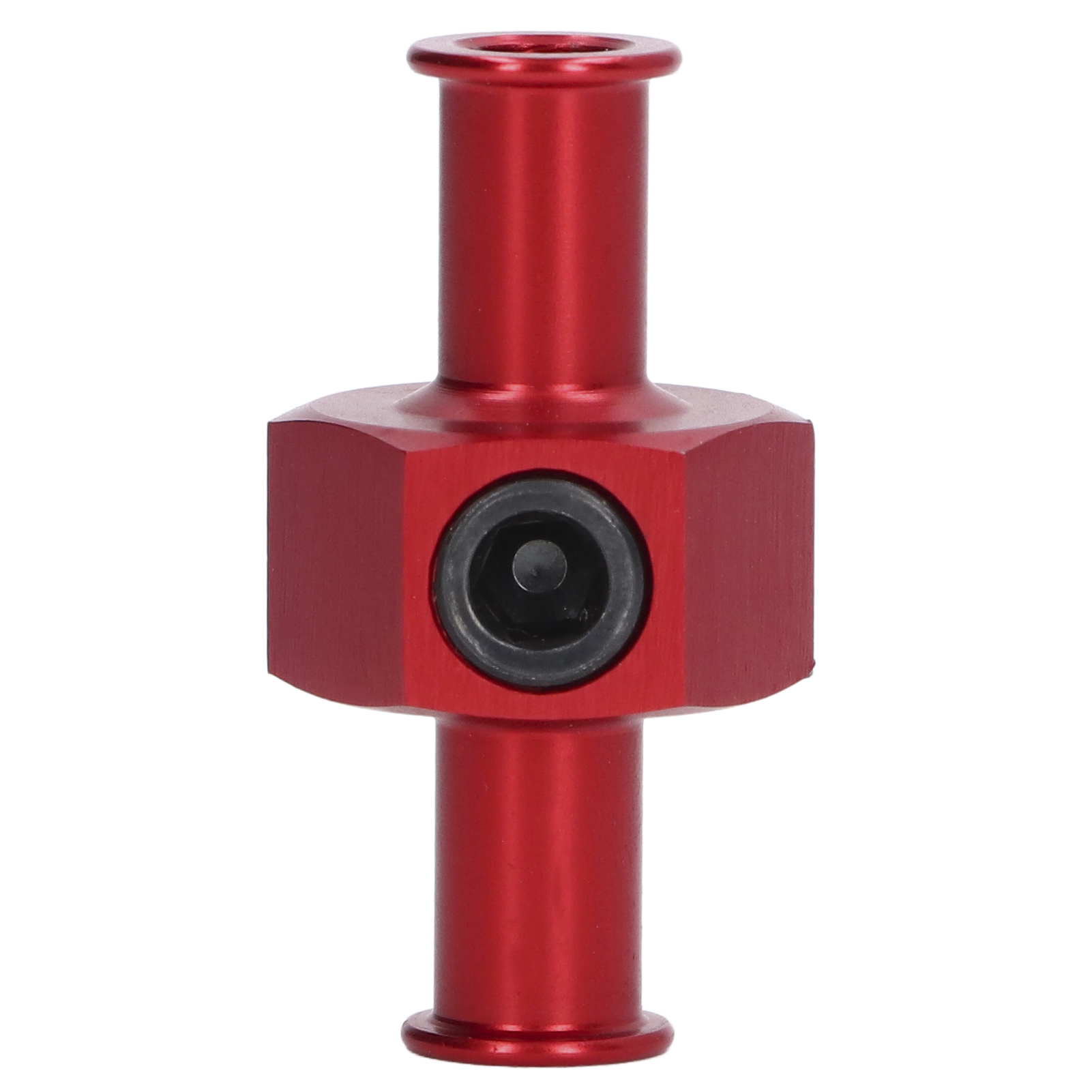 T-förmiger Kraftstoffdruckmesser-adapter, 3/8"-schlauchanschluss, 1/8"-npt-verschraubung, Universelles Kfz-teil, Rot