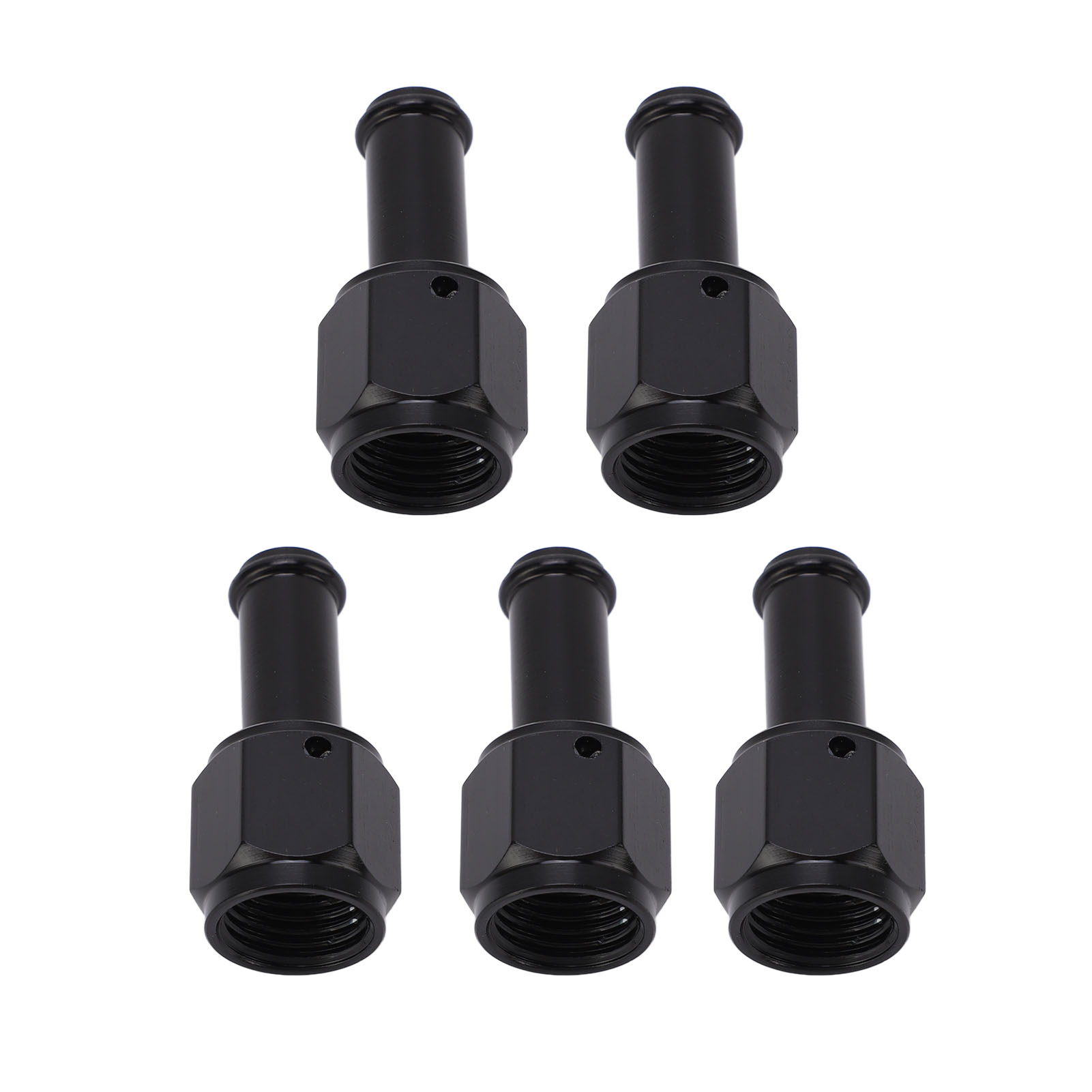 6an-innengewinde-adapter Auf 5/16"-npt-verzahnung Aus Aluminiumlegierung, Außengewinde, 5er-pack.