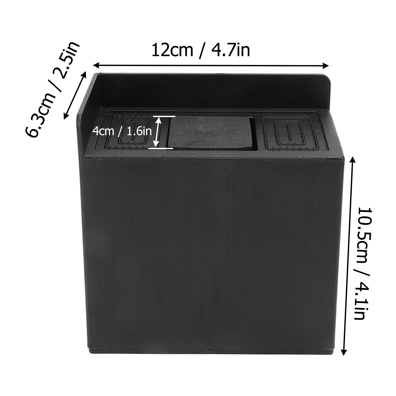Set Mit 4 Rechteckigen Antivibrationspads In L-form, 10 Cm (4 Zoll) Für Bettfüße, Sofas Und Möbel.