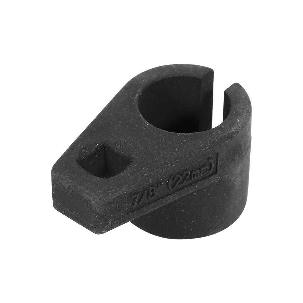 Kfz-ausbauwerkzeug, 22-mm-universal-steckschlüssel Aus Rostfreiem Stahl, Schwarz, Für Lambdasonden, 3/8"-antrieb, 6-kant, Für Reparaturen