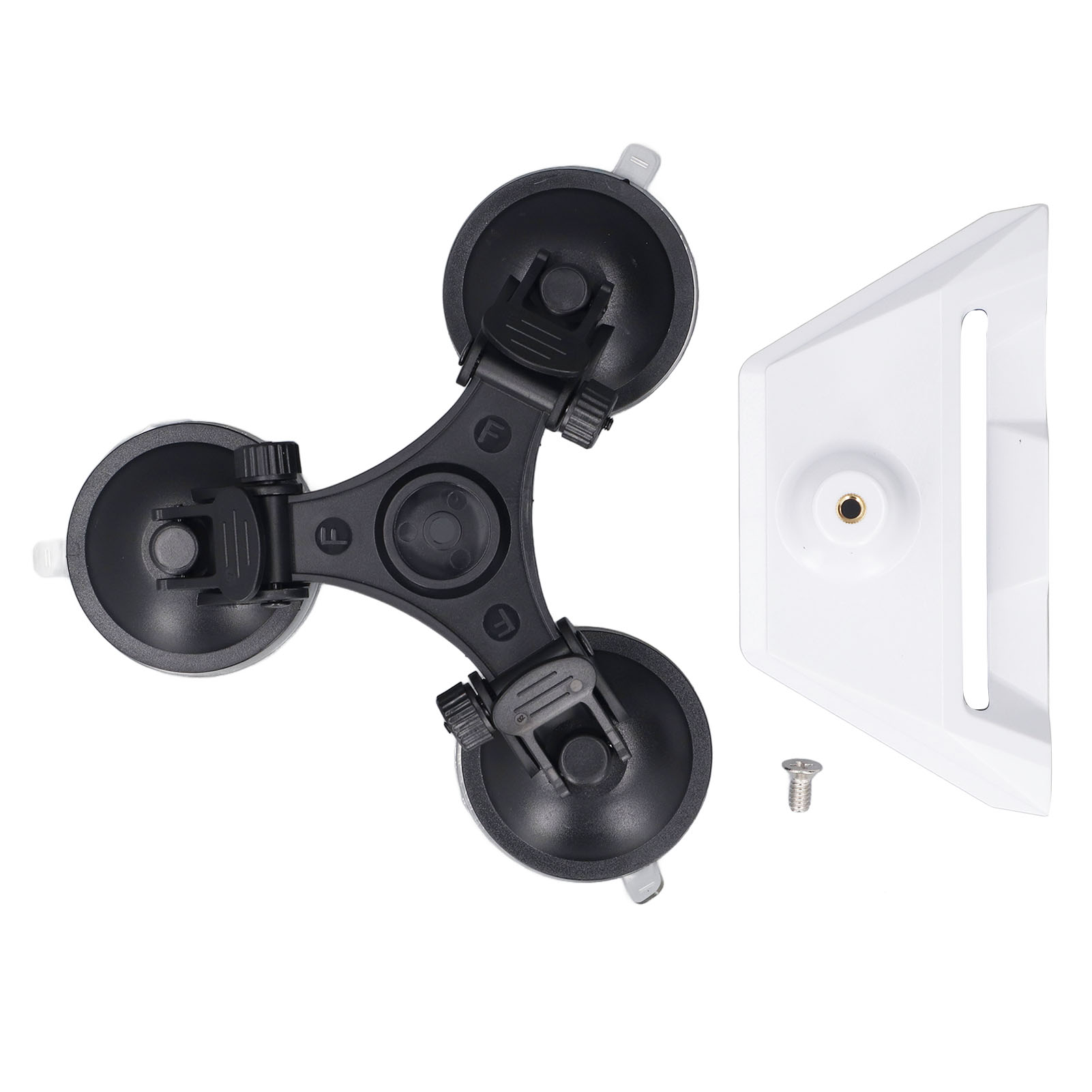 Rechteckige Saugnapf-dachhalterung Für Satellitenanlagen, Kompatibel Mit Autos Und Wohnmobilen. Leistungsstarkes Stativ-montageset Mit 1/4"-mutteradapter Für Mini-satelliten.