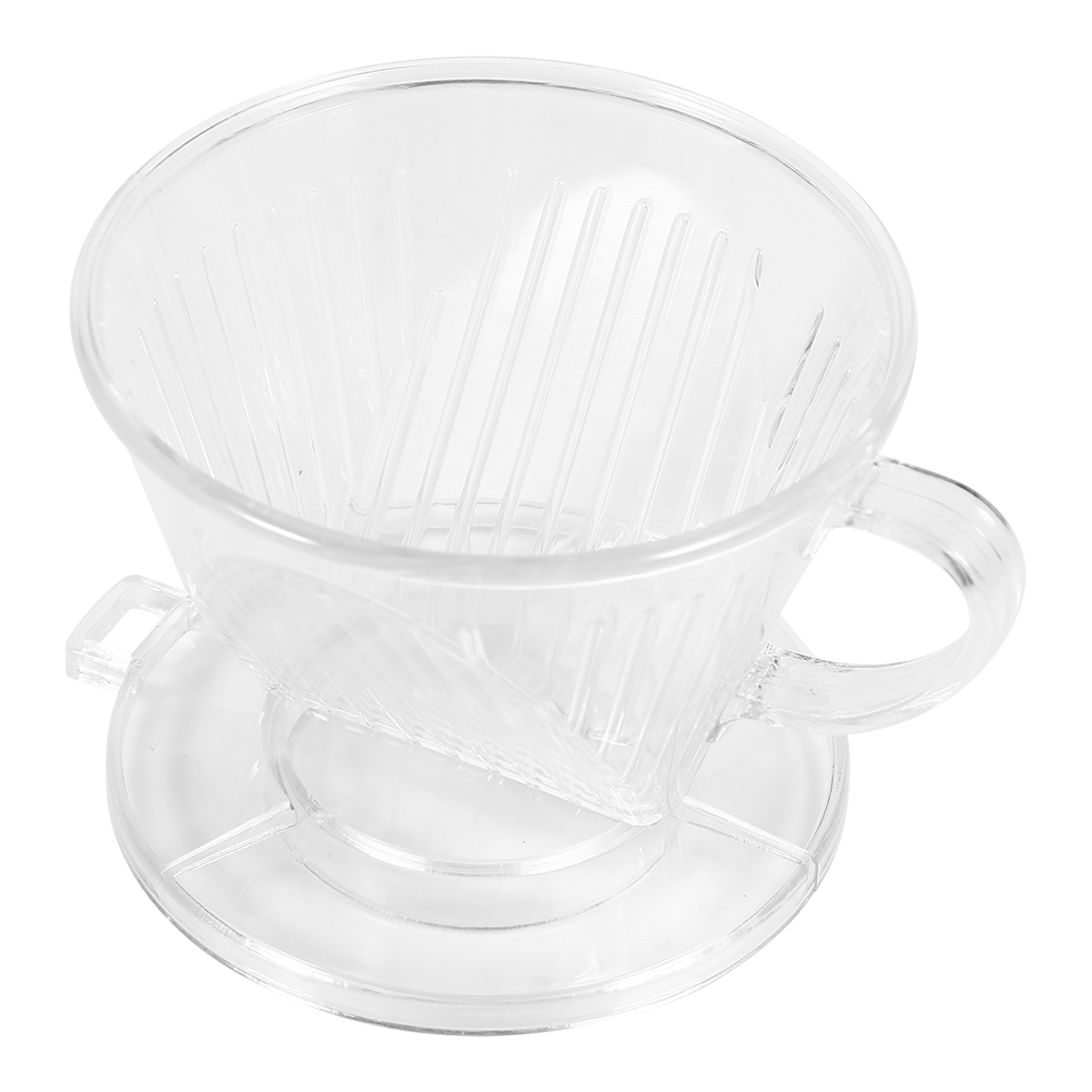 Wiederverwendbare, Transparente Kaffeefilter, Tragbarer, Kegelförmiger Filterhalter, Werkzeug Zur Aromareinigung.