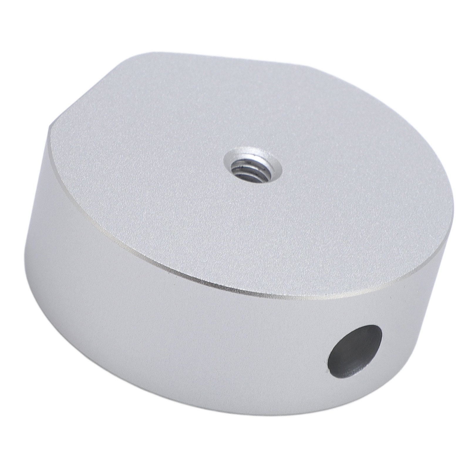 Universeller Adapter Aus Aluminiumlegierung Für Satellitenstative, 1/4-zoll-gewinde, Für Rechteckige Parabolantennen, Silberfarben.