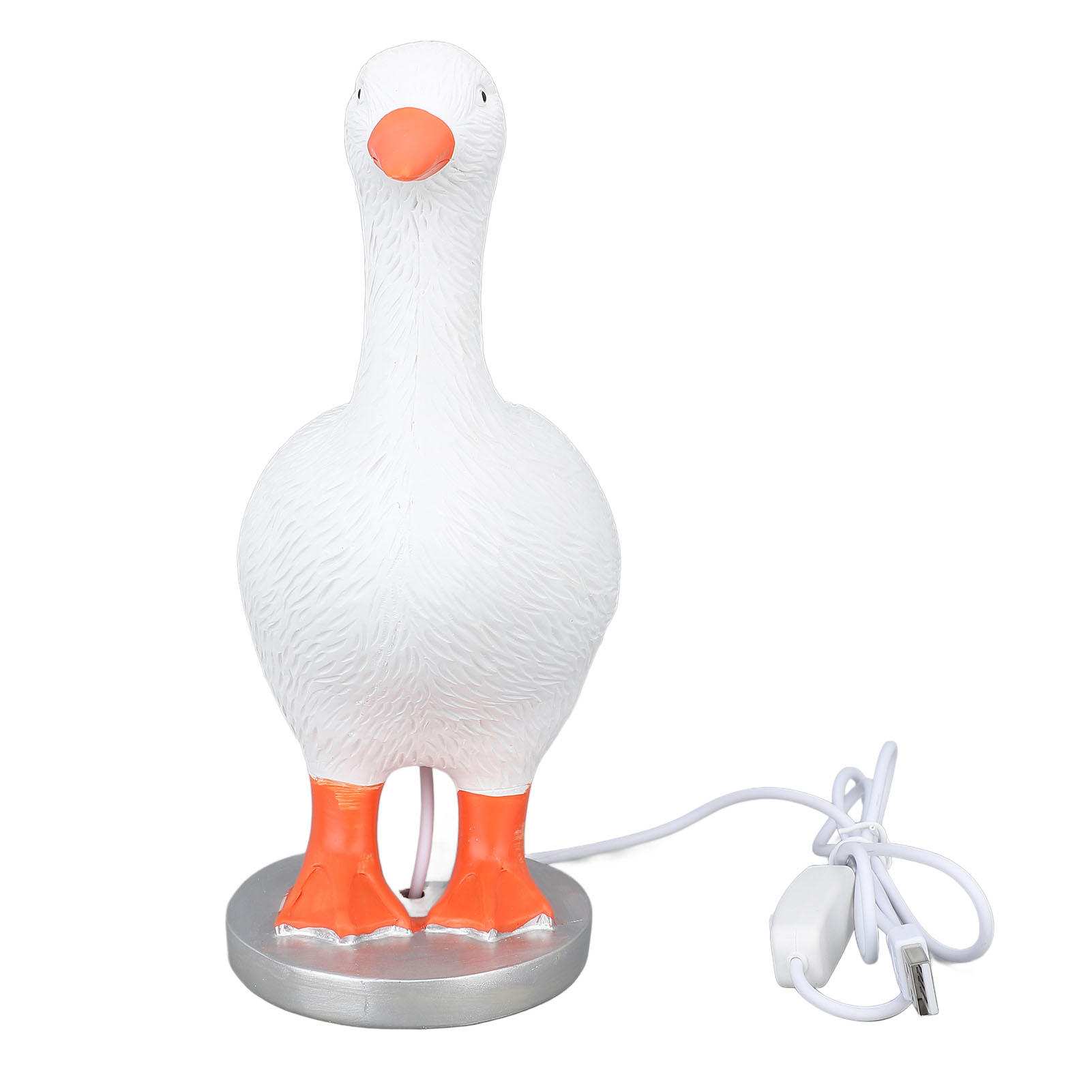 Kreative Led-lampe In Form Eines Enteneis Aus Kunstharz, Lustiges Gänseförmiges Nachtlicht, Dekoration Für Schlafzimmer Oder Büro.