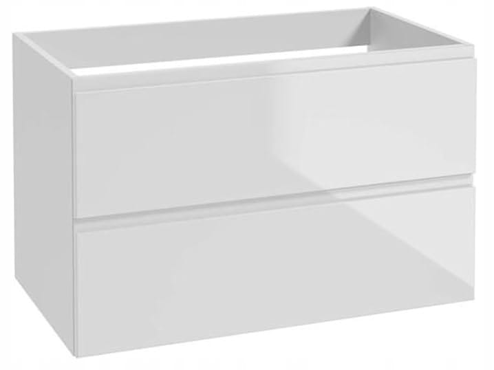 Weißer Badezimmerschrank 80x50, Hängend Ohne Arbeitsplatte, Modus Kommode