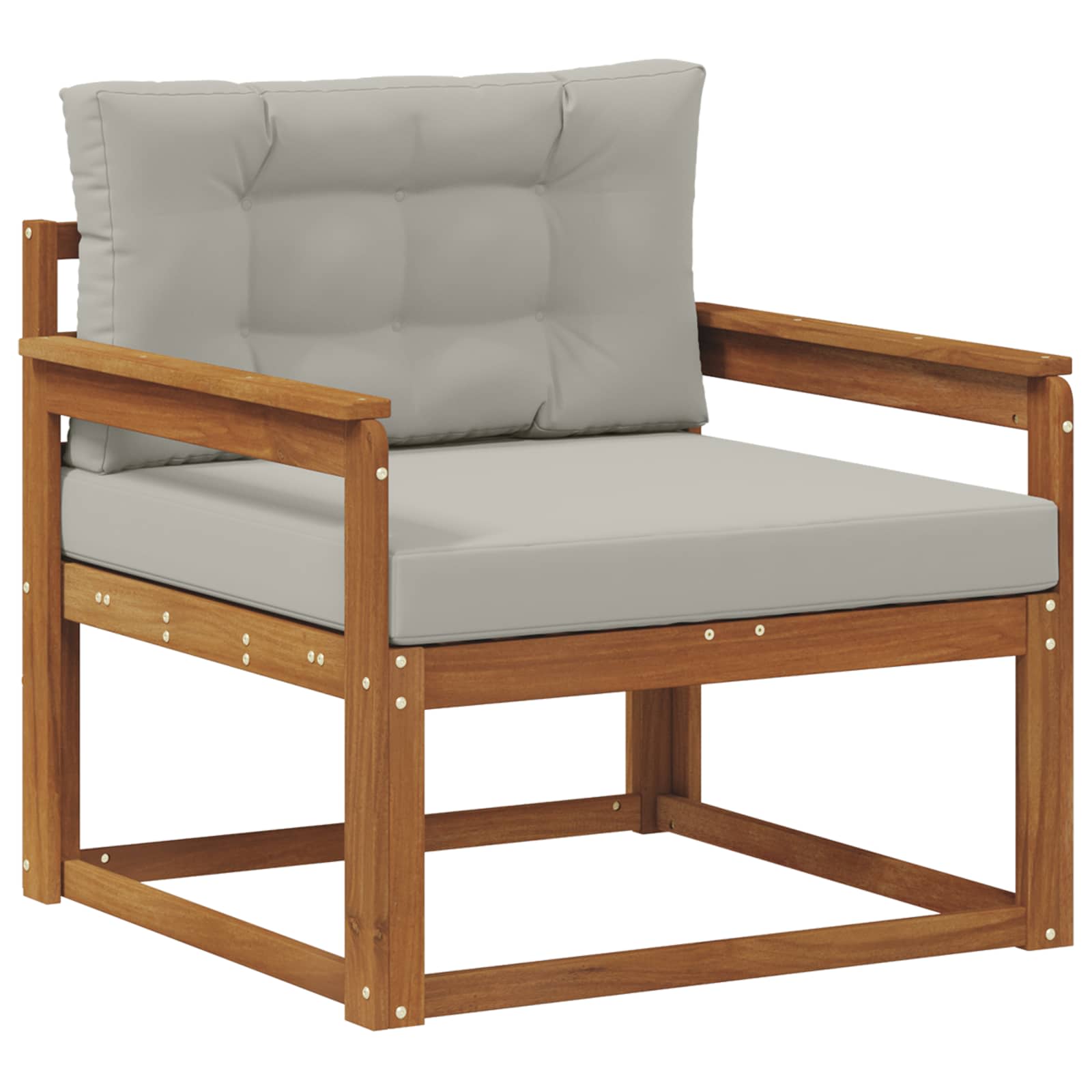 Maison Exclusive - Outdoor Mittelsofa Natur 91 X 83 X 73 Cm