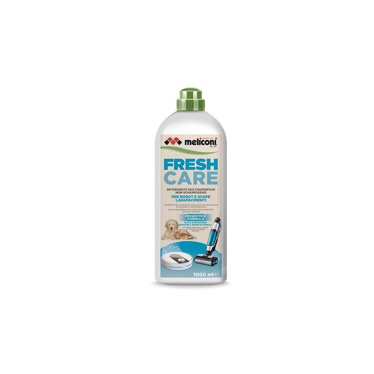 Meliconi 1 L Gentle Protect 621041 Parkett Und Bodenreiniger Für Wischroboter