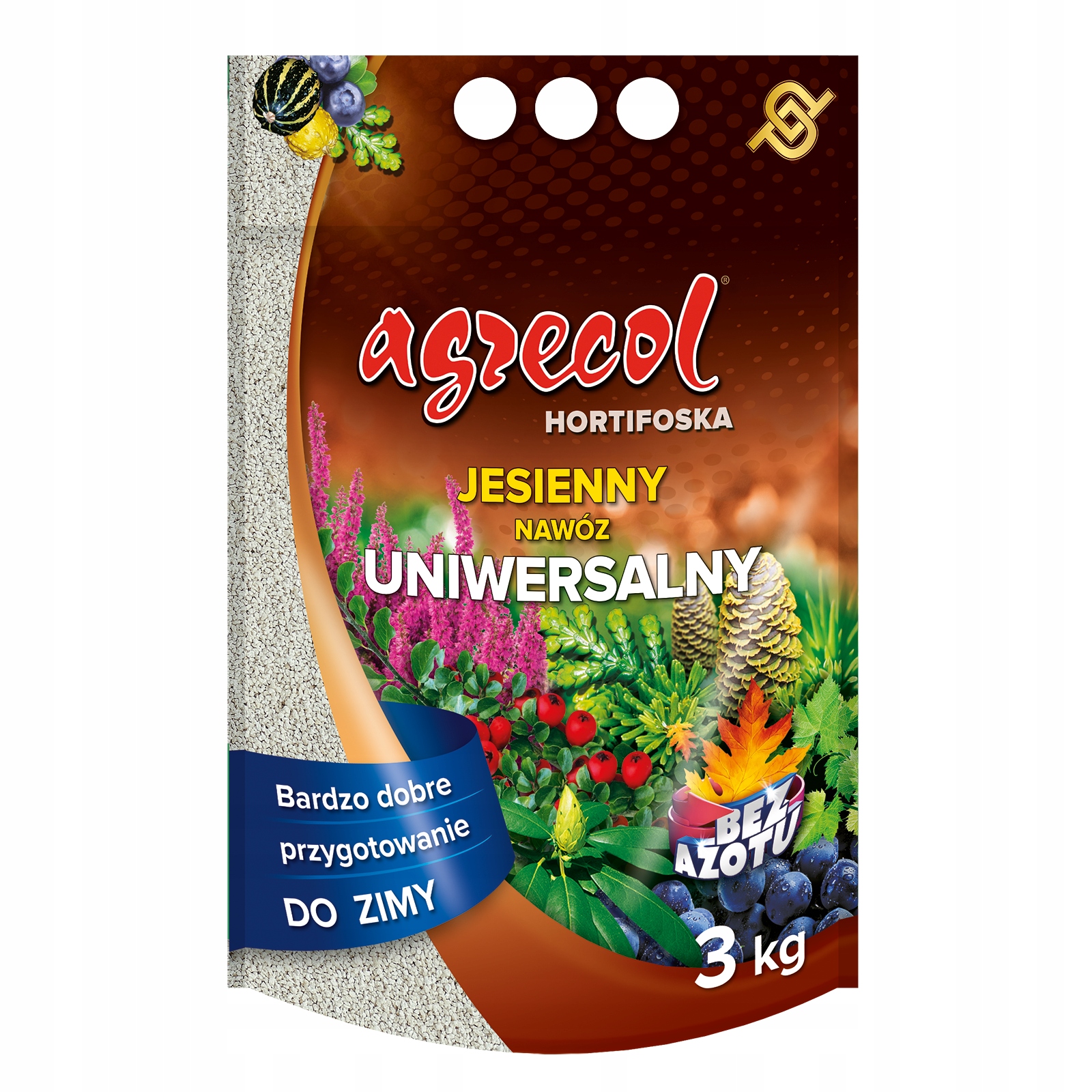 Agrecol Hortifoska Herbst-mehrkomponentendünger Ohne Stickstoff 3 Kg